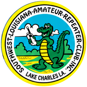 Southwest Louisiana Amateur Repeater Club official alligator emblem